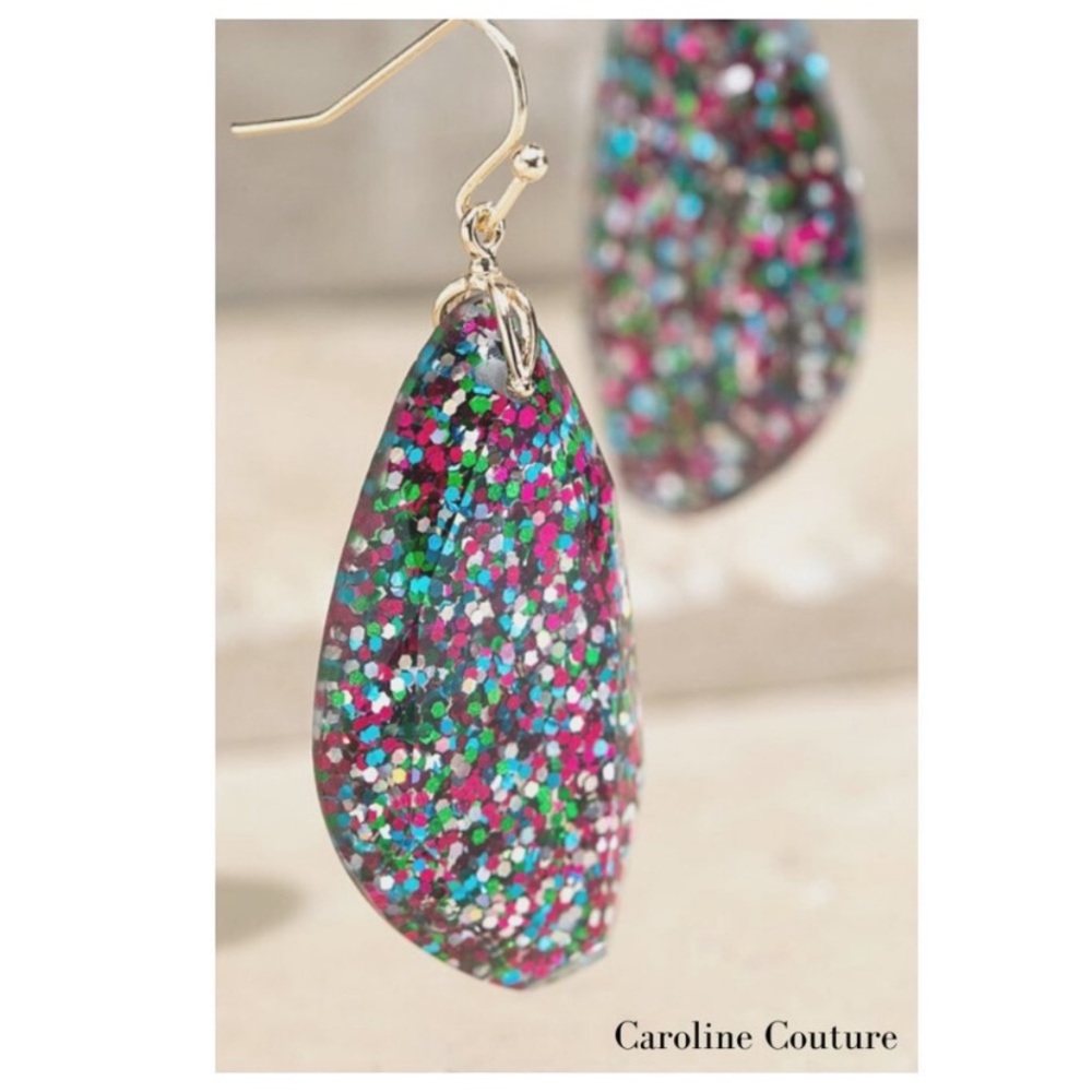 Caroline Couture earrings- 3 colors!
